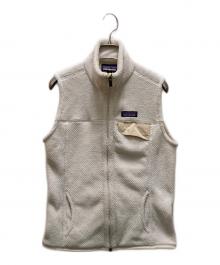 Patagonia（パタゴニア）の古着「フリースベスト」｜ホワイト