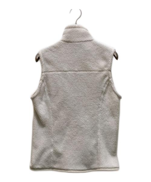 Patagonia（パタゴニア）Patagonia (パタゴニア) フリースベスト ホワイト サイズ:Sの古着・服飾アイテム