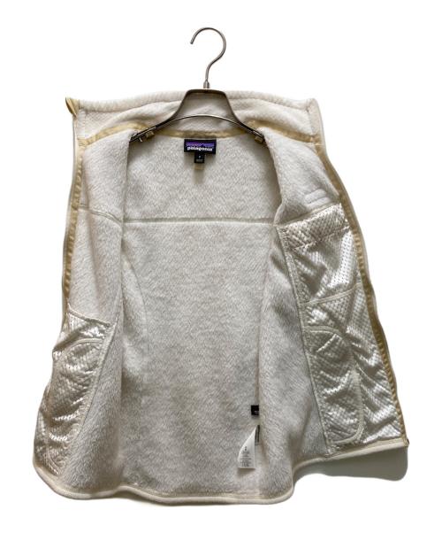 Patagonia（パタゴニア）Patagonia (パタゴニア) フリースベスト ホワイト サイズ:Sの古着・服飾アイテム