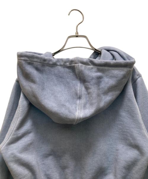 X-GIRL（エックスガール）X-GIRL (エックスガール) FADED COMPACT ZIP UP HOODIE ブルー サイズ:Mの古着・服飾アイテム