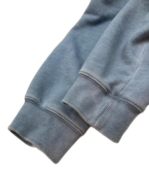 X-GIRL（エックスガール）X-GIRL (エックスガール) FADED COMPACT ZIP UP HOODIE ブルー サイズ:Mの古着・服飾アイテム