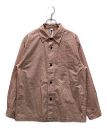 MHL（エムエイチエル）の古着「ORGANIC COTTON SHIRTING SHIRTS」｜ピンク