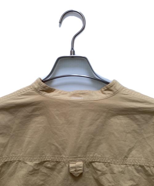 MHL（エムエイチエル）MHL (エムエイチエル) ORGANIC COTTON SHIRTING ST SHIRT イエロー サイズ:Mの古着・服飾アイテム