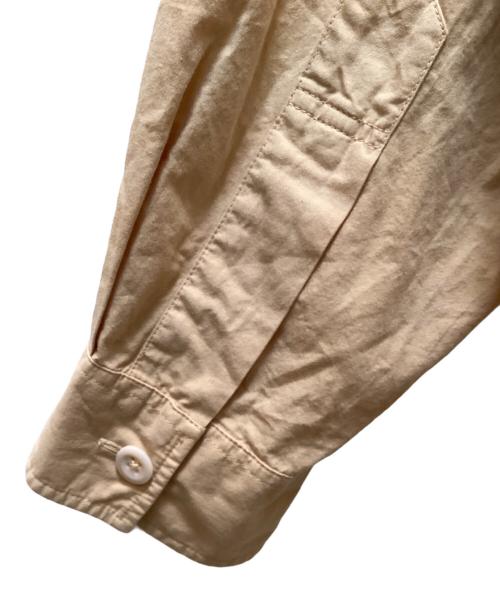 MHL（エムエイチエル）MHL (エムエイチエル) ORGANIC COTTON SHIRTING ST SHIRT イエロー サイズ:Mの古着・服飾アイテム