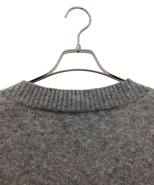 HERITANOVUM（ヘリテノーム）HERITANOVUM (ヘリテノーム) カシミヤ シルク ロングカーディガン グレー サイズ:freeの古着・服飾アイテム