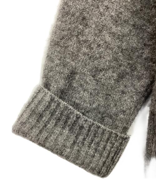 HERITANOVUM（ヘリテノーム）HERITANOVUM (ヘリテノーム) カシミヤ シルク ロングカーディガン グレー サイズ:freeの古着・服飾アイテム