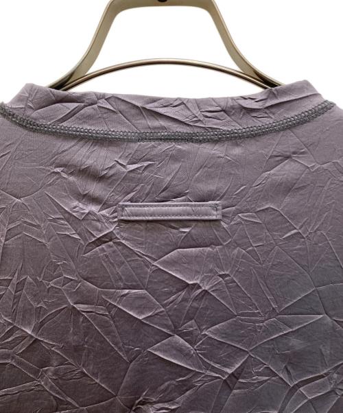 Jean Paul Gaultier homme（ジャンポールゴルチェオム）Jean Paul GAULTIER HOMME (ジャンポールゴルチェオム) シワ加工エステルカットソー グレー サイズ:48の古着・服飾アイテム