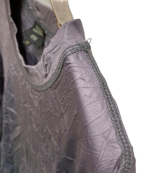 Jean Paul Gaultier homme（ジャンポールゴルチェオム）Jean Paul GAULTIER HOMME (ジャンポールゴルチェオム) シワ加工エステルカットソー グレー サイズ:48の古着・服飾アイテム