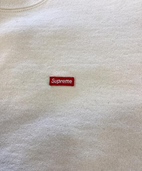 SUPREME（シュプリーム）SUPREME (シュプリーム) スモールボックスロゴスウェット ベージュ サイズ:Sの古着・服飾アイテム
