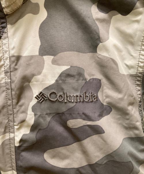 Columbia（コロンビア）Columbia (コロンビア) ダウンライナー付 カモフラオレルジャケット ブラック サイズ:Mの古着・服飾アイテム