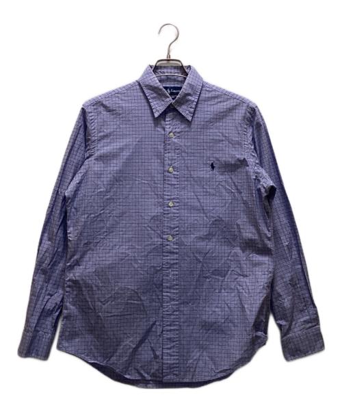 RALPH LAUREN（ラルフローレン）RALPH LAUREN (ラルフローレン) チェックシャツ ブルー サイズ:Mの古着・服飾アイテム