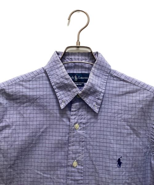 RALPH LAUREN（ラルフローレン）RALPH LAUREN (ラルフローレン) チェックシャツ ブルー サイズ:Mの古着・服飾アイテム