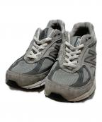 NEW BALANCEニューバランス）の古着「990V4 スニーカー/ Made in USA 990v4 Core」｜グレー