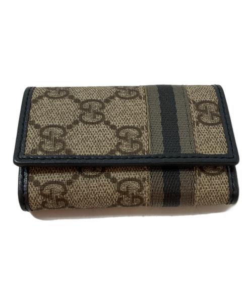 GUCCI（グッチ）GUCCI (グッチ) 6連キーケース ベージュの古着・服飾アイテム