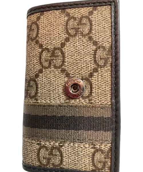 GUCCI（グッチ）GUCCI (グッチ) 6連キーケース ベージュの古着・服飾アイテム
