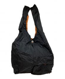 PORTER（ポーター）の古着「バガー CVS ロゴプリントトートバッグ」｜ブラック