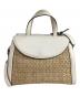 Kate Spade (ケイトスペード) 2WAY ハンドバッグ ベージュ：5000円