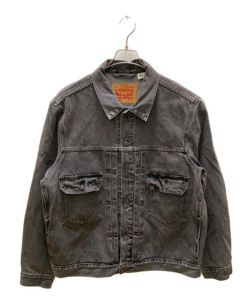 LEVI'S（リーバイス）LEVI'S (リーバイス) 2ndタイプ デニムジャケット ブラック サイズ:Lの古着・服飾アイテム