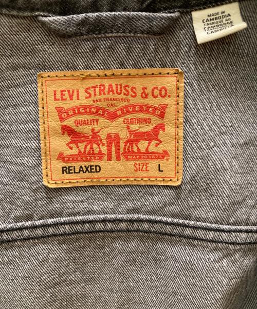 LEVI'S（リーバイス）LEVI'S (リーバイス) 2ndタイプ デニムジャケット ブラック サイズ:Lの古着・服飾アイテム