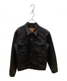 LEVI'S PReMIUM（リーバイス プレミアム）の古着「ストレッチデニムトラッカージャケット」｜ブラック