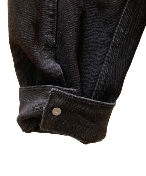 LEVI'S PReMIUM（リーバイス プレミアム）LEVI'S PReMIUM (リーバイス プレミアム) ストレッチデニムトラッカージャケット ブラック サイズ:Sの古着・服飾アイテム