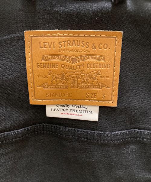 LEVI'S PReMIUM（リーバイス プレミアム）LEVI'S PReMIUM (リーバイス プレミアム) ストレッチデニムトラッカージャケット ブラック サイズ:Sの古着・服飾アイテム
