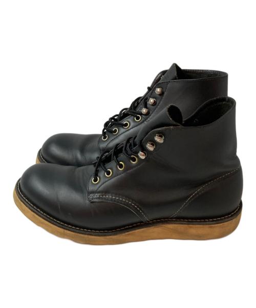 RED WING（レッドウィング）RED WING (レッドウィング) アイリッシュセッター クラシック ラウンドトゥ レースアップブーツ ブラック サイズ:8Dの古着・服飾アイテム