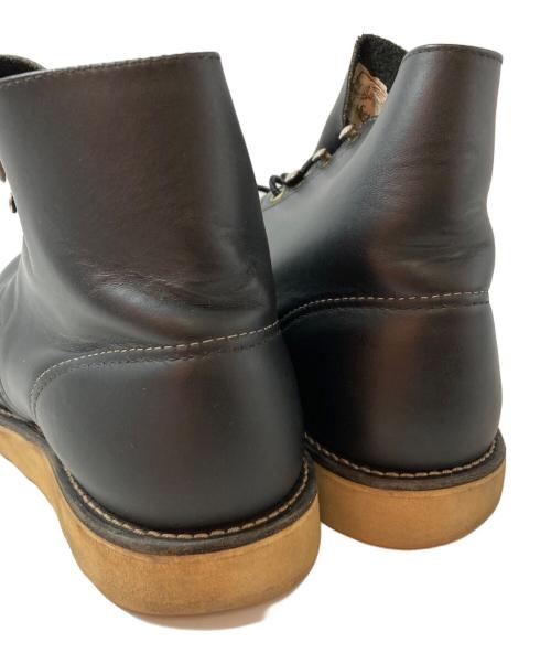 RED WING（レッドウィング）RED WING (レッドウィング) アイリッシュセッター クラシック ラウンドトゥ レースアップブーツ ブラック サイズ:8Dの古着・服飾アイテム