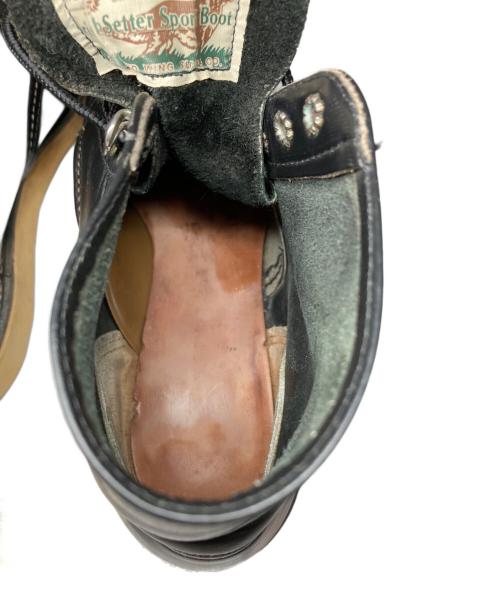 RED WING（レッドウィング）RED WING (レッドウィング) アイリッシュセッター クラシック ラウンドトゥ レースアップブーツ ブラック サイズ:8Dの古着・服飾アイテム