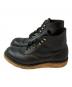 RED WING (レッドウィング) アイリッシュセッター クラシック ラウンドトゥ レースアップブーツ ブラック サイズ:8D：24000円
