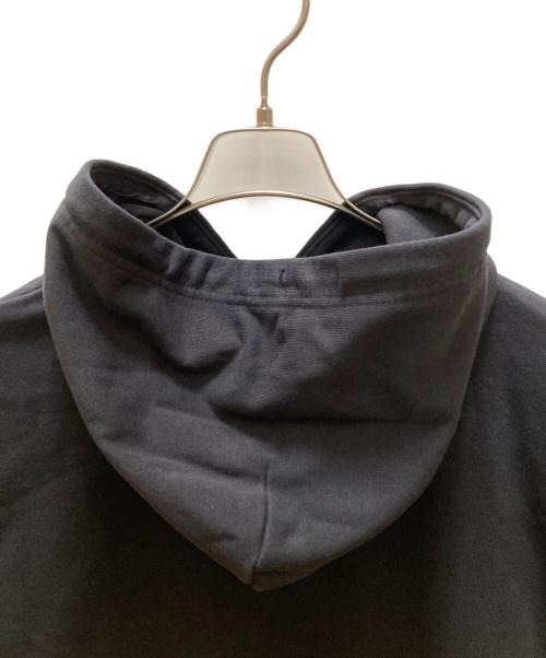 DIESEL（ディーゼル）DIESEL (ディーゼル) ロゴプリントプルオーバーパーカー ブラック サイズ:XXLの古着・服飾アイテム