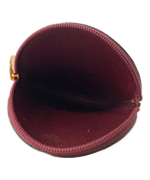Cartier（カルティエ）Cartier (カルティエ) マストライン ラウンドコインケース レッドの古着・服飾アイテム