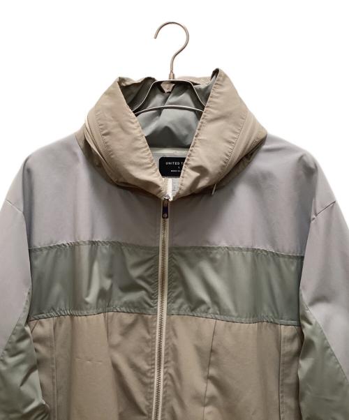 UNITED TOKYO（ユナイテッドトーキョー）UNITED TOKYO (ユナイテッドトーキョー) 配色モンスターパーカー ベージュ サイズ:Lの古着・服飾アイテム