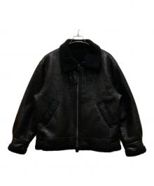 JOURNAL STANDARD（ジャーナルスタンダード）の古着「フェイクムートン B3」｜ブラック