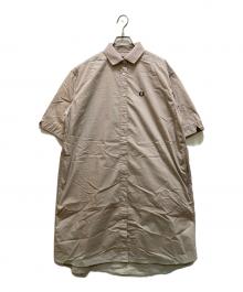 FRED PERRY×RAY BEAMS（フレッドペリー×レイ ビームス）の古着「別注 シャツワンピース」｜ベージュ