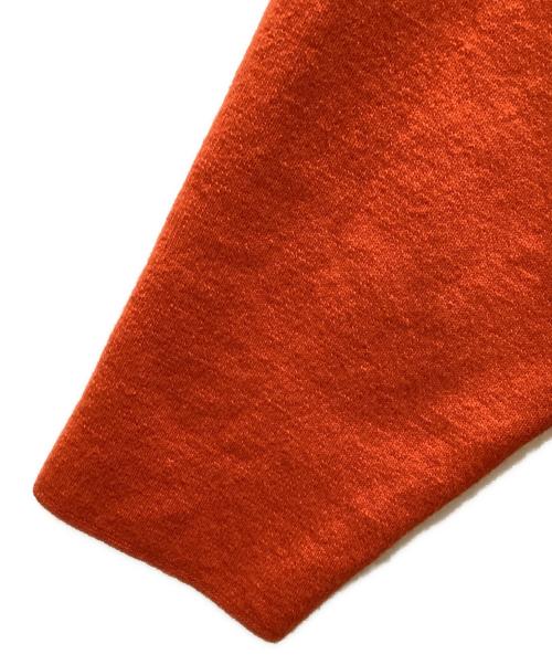 TOMORROW LAND tricot（トゥモローランド トリコ）TOMORROW LAND tricot (トゥモローランド トリコ) ウールナイロン ミラノリブ クルーネックプルオーバーニット オレンジ サイズ:Mの古着・服飾アイテム