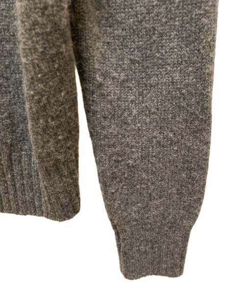 Saint Laurent Paris（サンローランパリ）Saint Laurent Paris (サンローランパリ) キャメルニット ダブルジップパーカー グレー サイズ:Ｓの古着・服飾アイテム