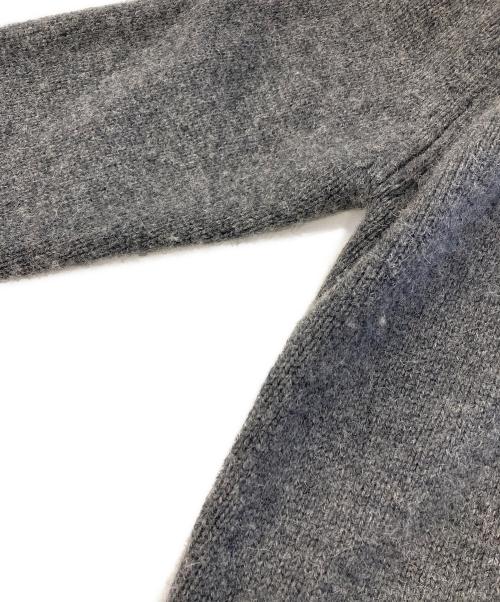 Saint Laurent Paris（サンローランパリ）Saint Laurent Paris (サンローランパリ) キャメルニット ダブルジップパーカー グレー サイズ:Ｓの古着・服飾アイテム