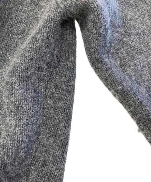 Saint Laurent Paris（サンローランパリ）Saint Laurent Paris (サンローランパリ) キャメルニット ダブルジップパーカー グレー サイズ:Ｓの古着・服飾アイテム