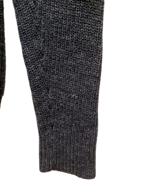 DIESEL（ディーゼル）DIESEL (ディーゼル) ジップアップニット グレー サイズ:Sの古着・服飾アイテム