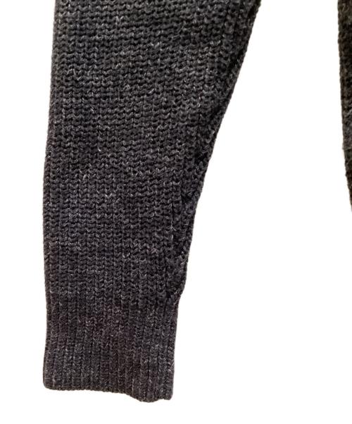 DIESEL（ディーゼル）DIESEL (ディーゼル) ジップアップニット グレー サイズ:Sの古着・服飾アイテム