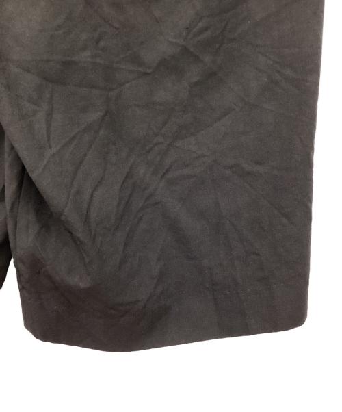 COMME des GARCONS HOMME PLUS（コムデギャルソンオムプリュス）COMME des GARCONS HOMME PLUS (コムデギャルソンオムプリュス) 製品染めウールハーフパンツ ブラック サイズ:Mの古着・服飾アイテム