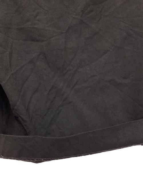 COMME des GARCONS HOMME PLUS（コムデギャルソンオムプリュス）COMME des GARCONS HOMME PLUS (コムデギャルソンオムプリュス) 製品染めウールハーフパンツ ブラック サイズ:Mの古着・服飾アイテム