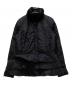 VALENTINO（ヴァレンティノ）の古着「ミンクファーフリルダウンジャケット」｜ブラック