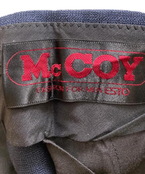 McCoy fashion for men esto（マッコイ）McCoy fashion for men esto (マッコイ) スラックス ネイビー サイズ:70の古着・服飾アイテム