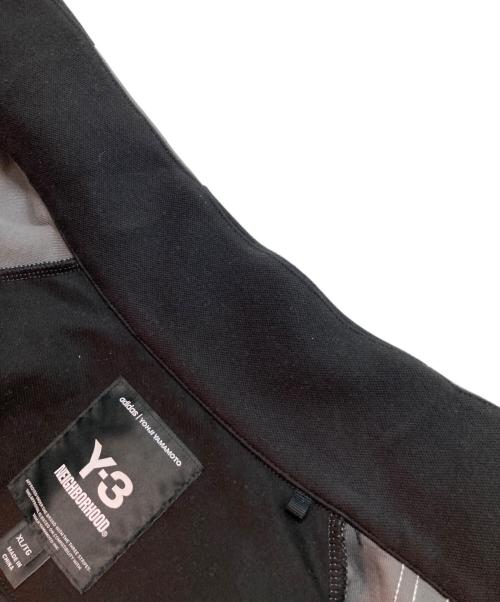 Y-3（ワイスリー）Y-3 (ワイスリー) NEIGHBORHOOD (ネイバーフッド) コラボ3ストライプトラックジャケット　 ブラック サイズ:ＸＬの古着・服飾アイテム