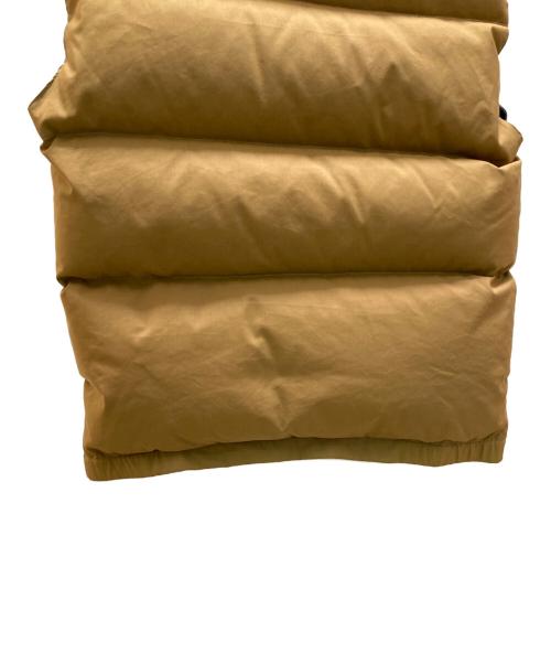 Crescent Down Works（クレセントダウンワークス）Crescent Down Works (クレセントダウンワークス) ダブルジップダウンベスト ベージュ サイズ:Sの古着・服飾アイテム