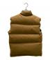 Crescent Down Works (クレセントダウンワークス) ダブルジップダウンベスト ベージュ サイズ:S：7000円