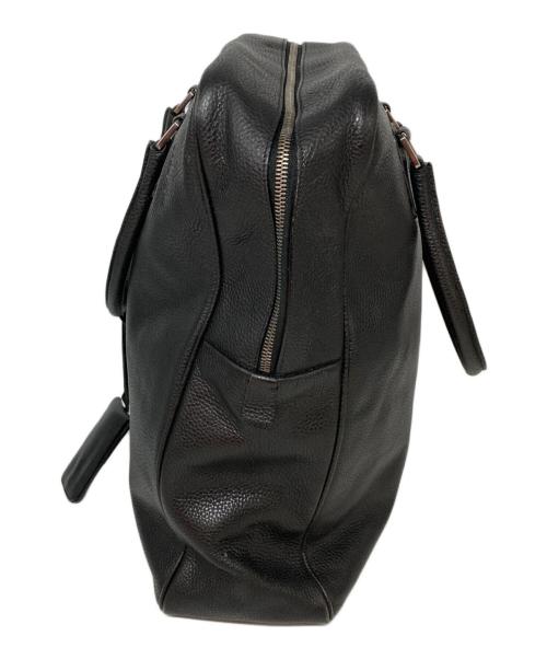 JIL SANDER（ジルサンダー）JIL SANDER (ジルサンダー) レザーハンドバッグ ブラックの古着・服飾アイテム