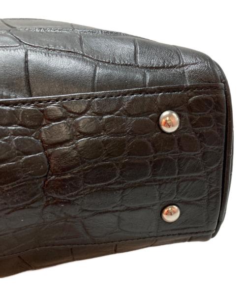 Bajolugo（バジョルゴ）Bajolugo (バジョルゴ) 型押し2WAYショルダーバッグ ブラックの古着・服飾アイテム